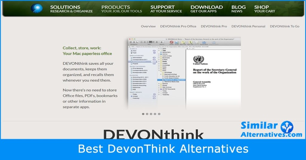 devonthink pro office export concordance